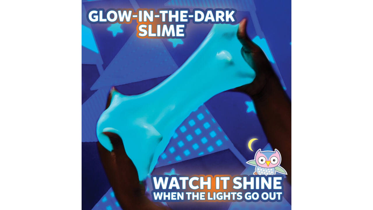 Kinderlijm Elmer's glow in the dark blauw