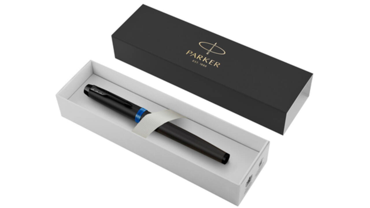 Vulpen Parker IM black blue vibrant ring medium