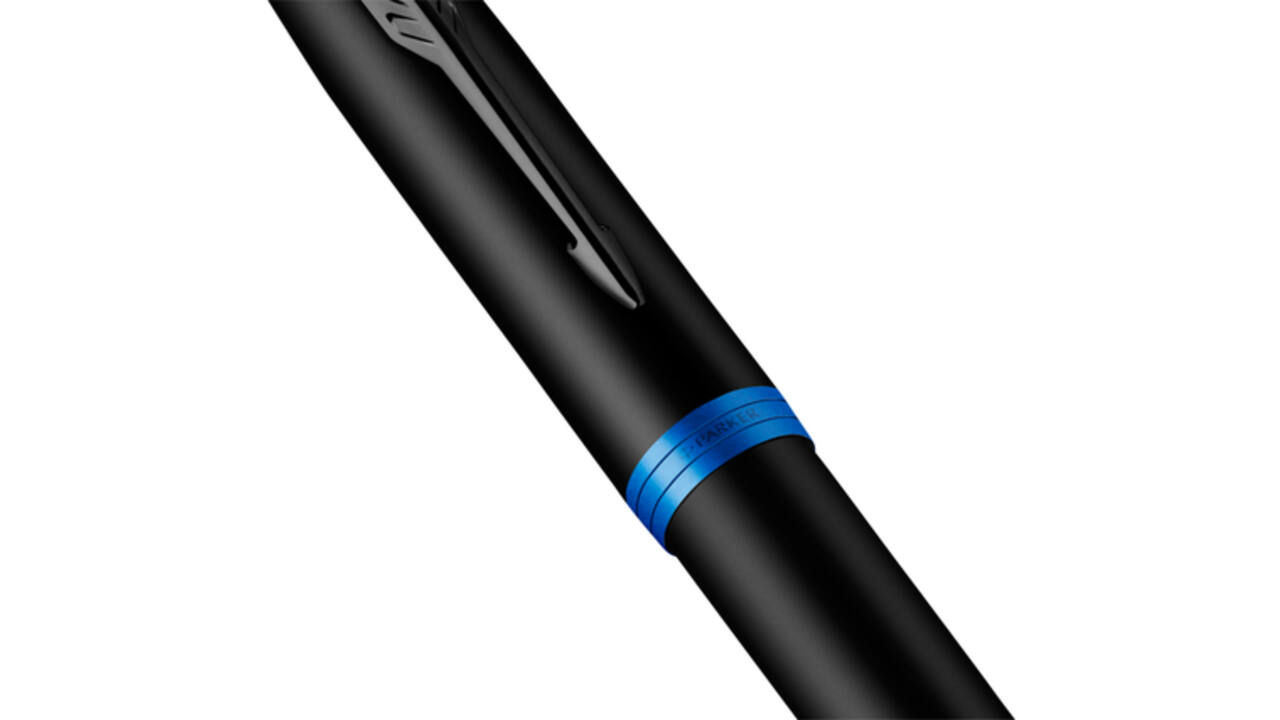 Vulpen Parker IM black blue vibrant ring medium