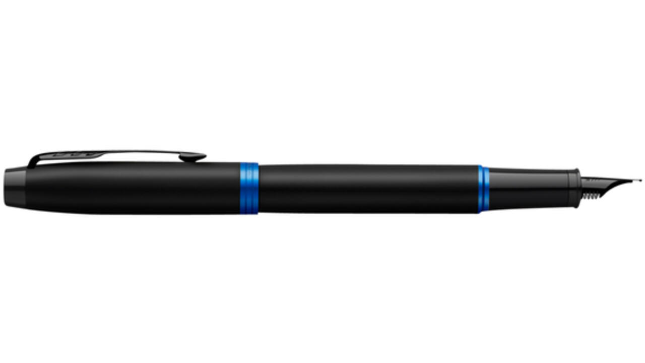 Vulpen Parker IM black blue vibrant ring medium
