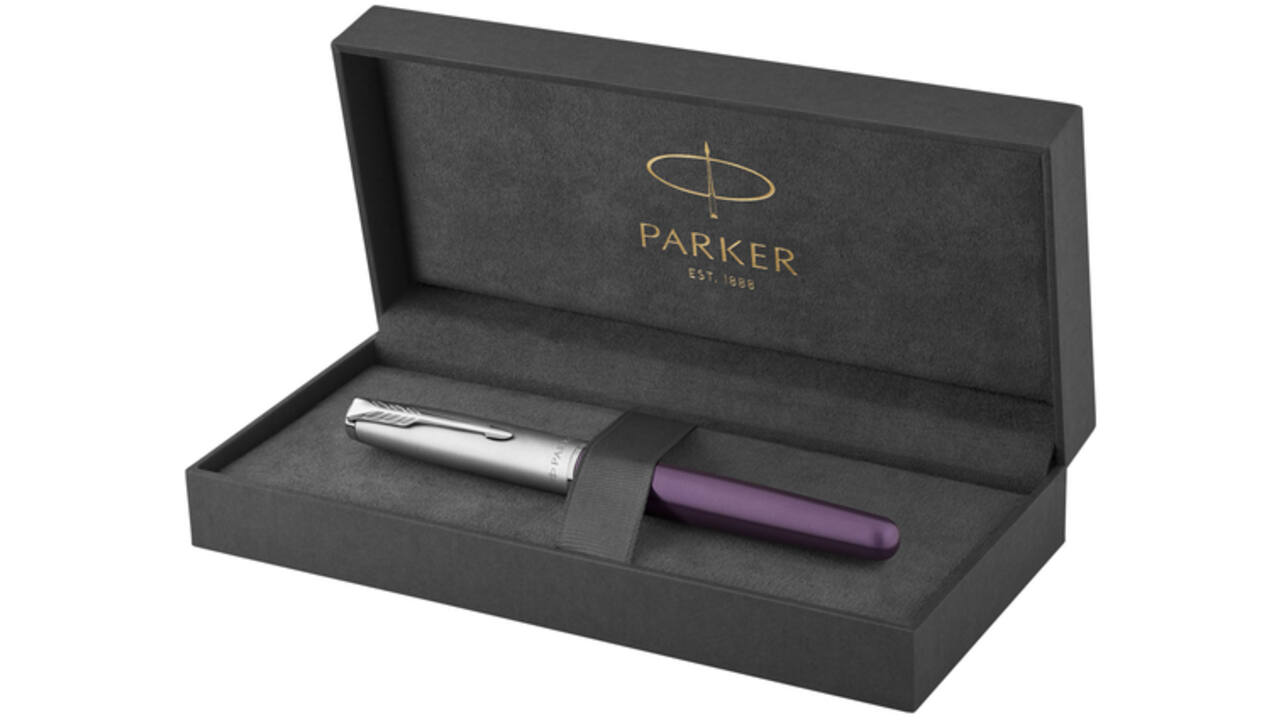 Vulpen Parker Sonnet Essential sandblasted violet CT medium