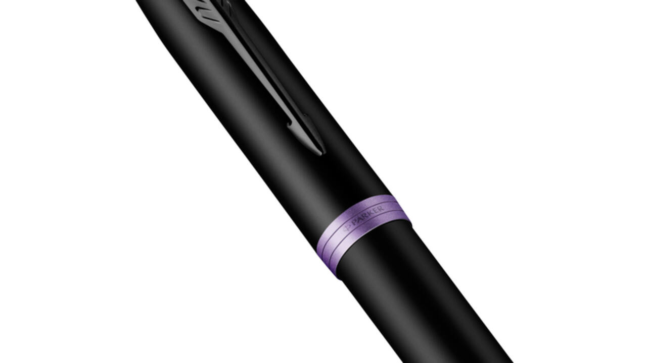 Vulpen Parker IM black purple vibrant ring medium