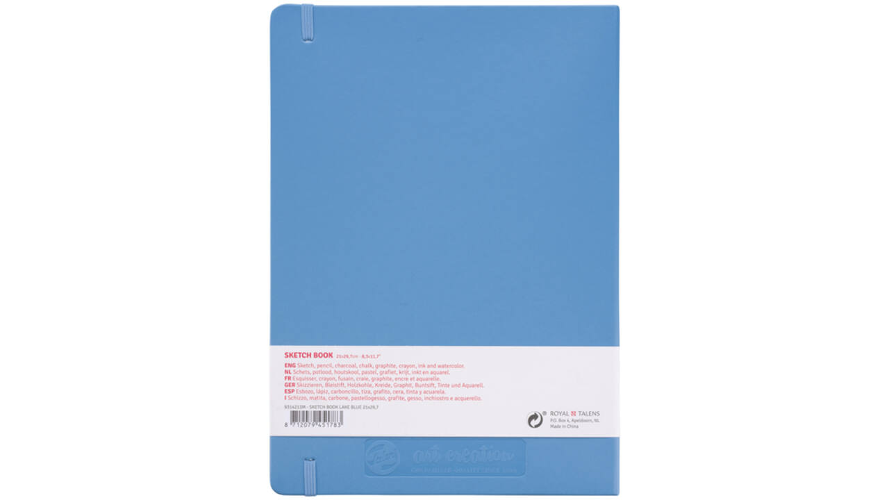 Schetsboek Talens Art Creation blauw 21x30cm 140gr 80vel
