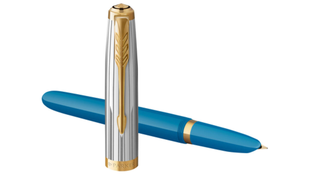 Vulpen Parker 51 Premium turquoise GT fijn