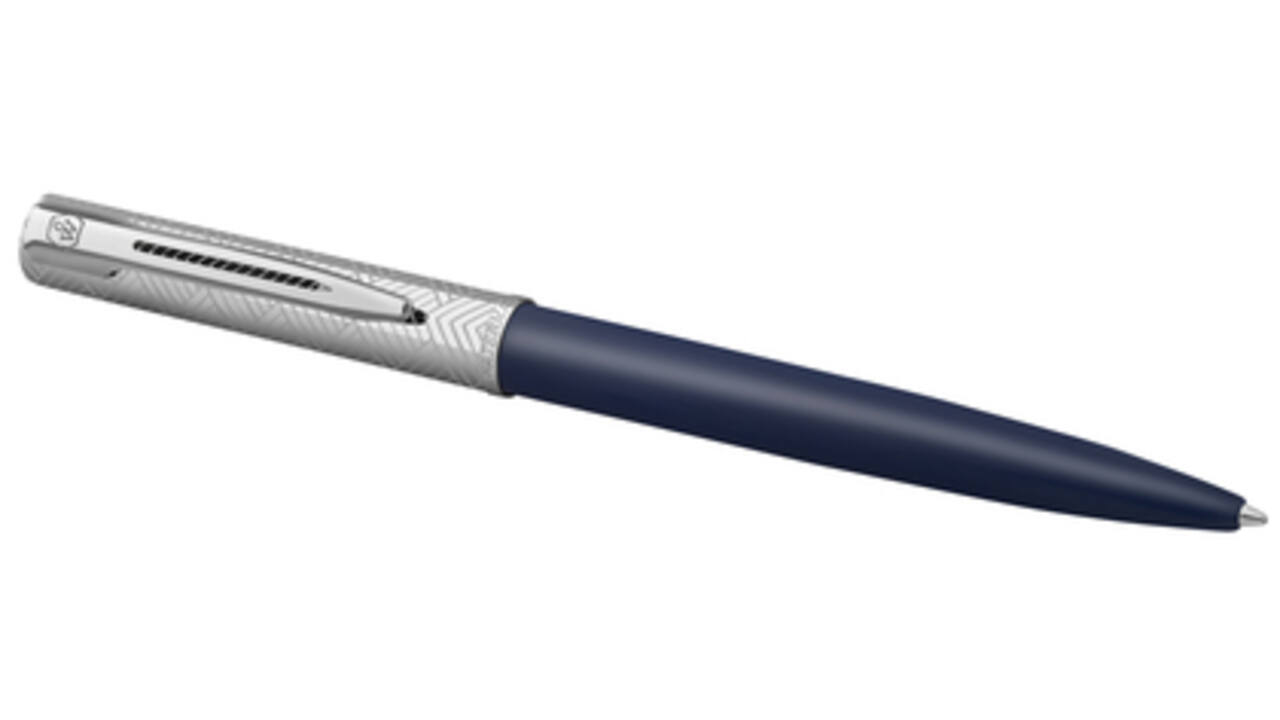 Balpen Waterman Allure DeLuxe blue fijn