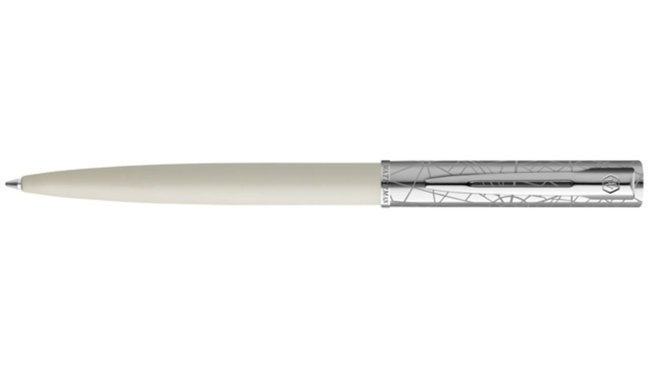 Balpen Waterman Allure DeLuxe white fijn