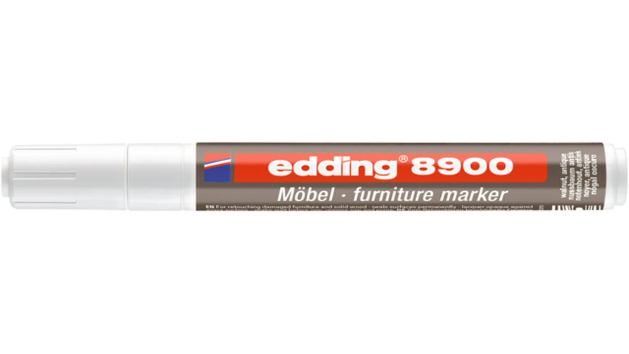 Viltstift edding 8900 meubel rond 1.5-2mm antiek notenhout blister à 1 stuk