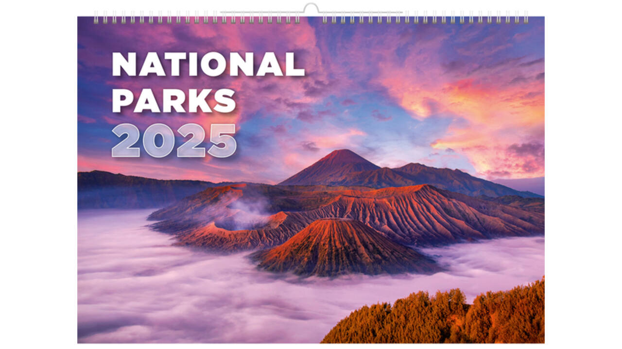 Kalender 2026 Helma 365 31.5x45cm Nationale parken