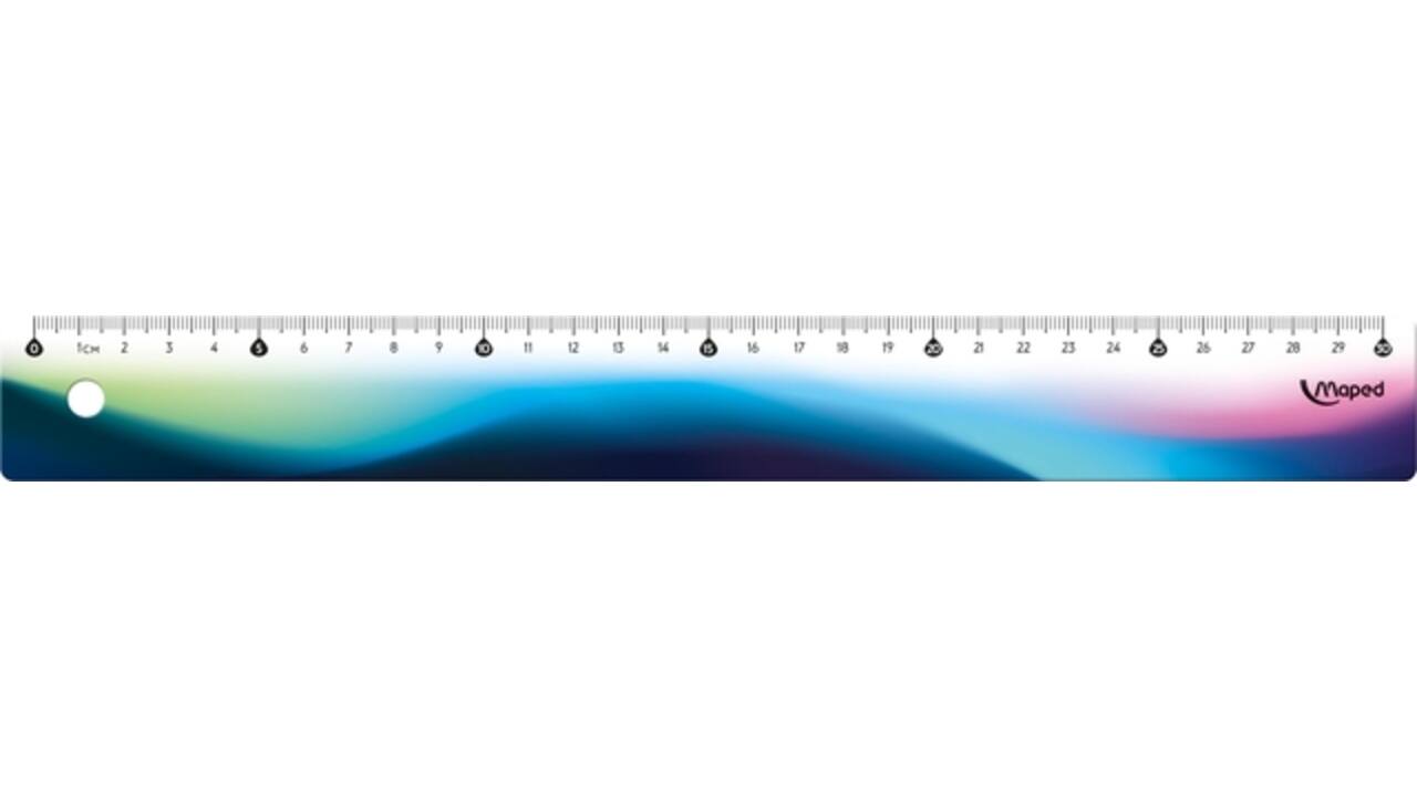 Liniaal Maped Nightfall 30cm