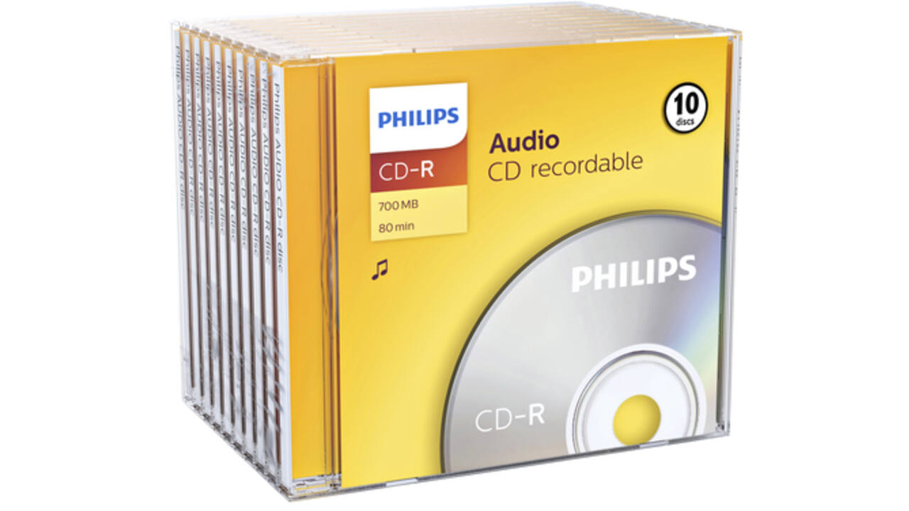 CD-R Philips 80Min audio JC (10)
