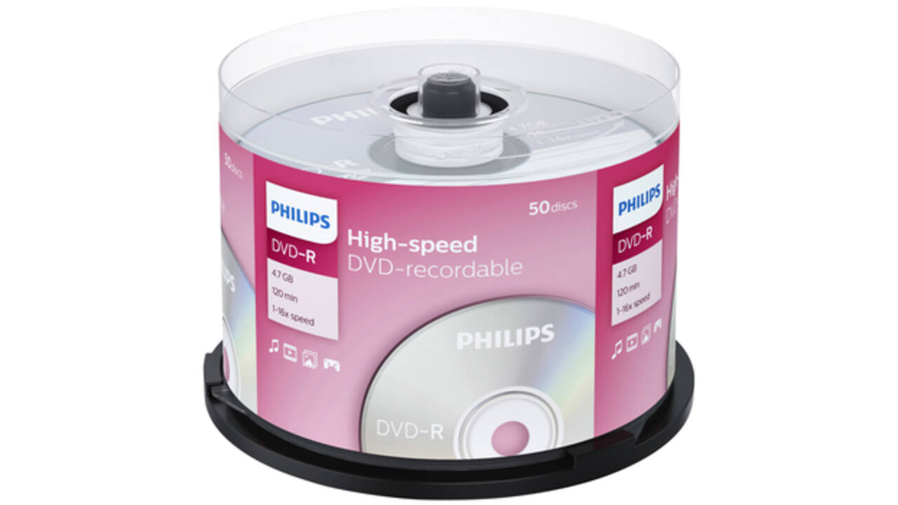 DVD-R Philips 4.7GB 16x SP (50)