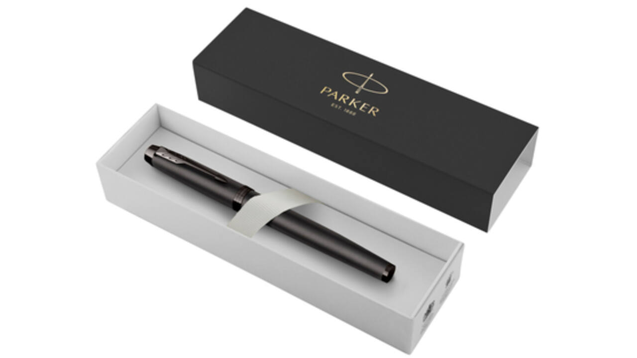 Rollerpen Parker IM Monochrome bronze fijn