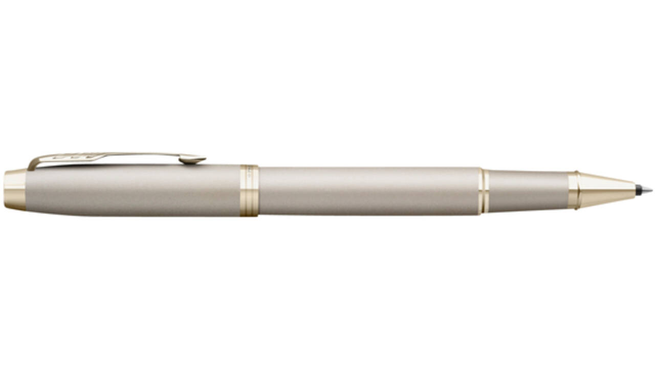 Rollerpen Parker IM Monochrome champagne GT fijn