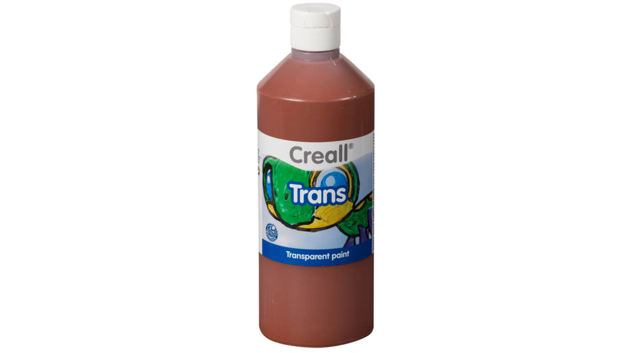 Raamverf Creall Trans bruin 500ml