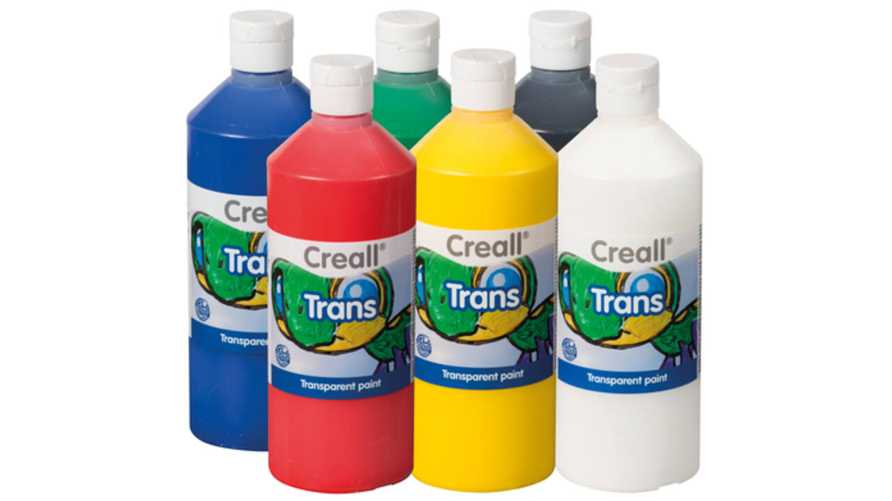 Raamverf Creall Trans blauw 500ml