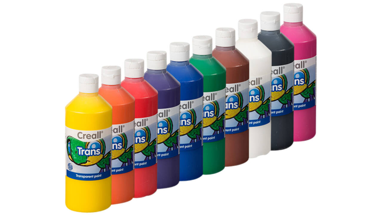 Raamverf Creall Trans paars 500ml