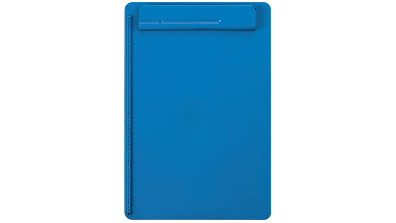 Klembord MAULgo uni recycled A4 staand blauw