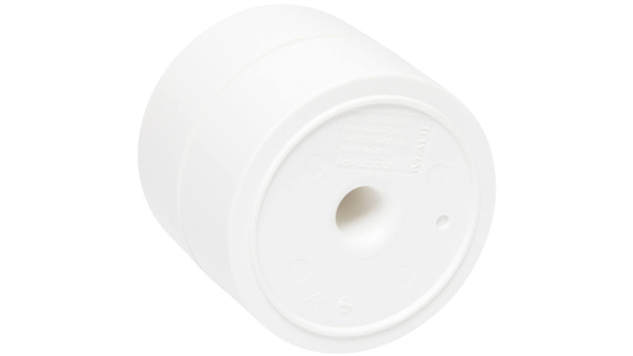Papercliphouder MAULpro Blauwe Engel recycled Ø73x60mm wit