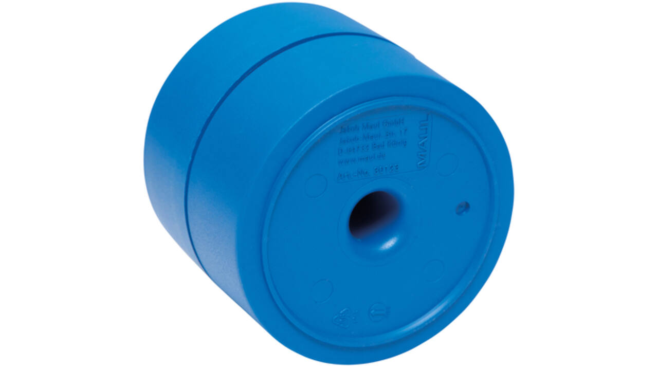 Papercliphouder MAULpro Blauwe Engel recycled Ø73x60mm blauw