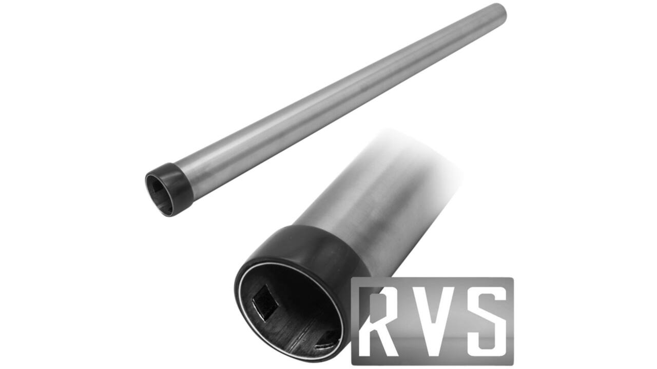 Stofzuigerbuis Cleaninq met ring RVS 32mm