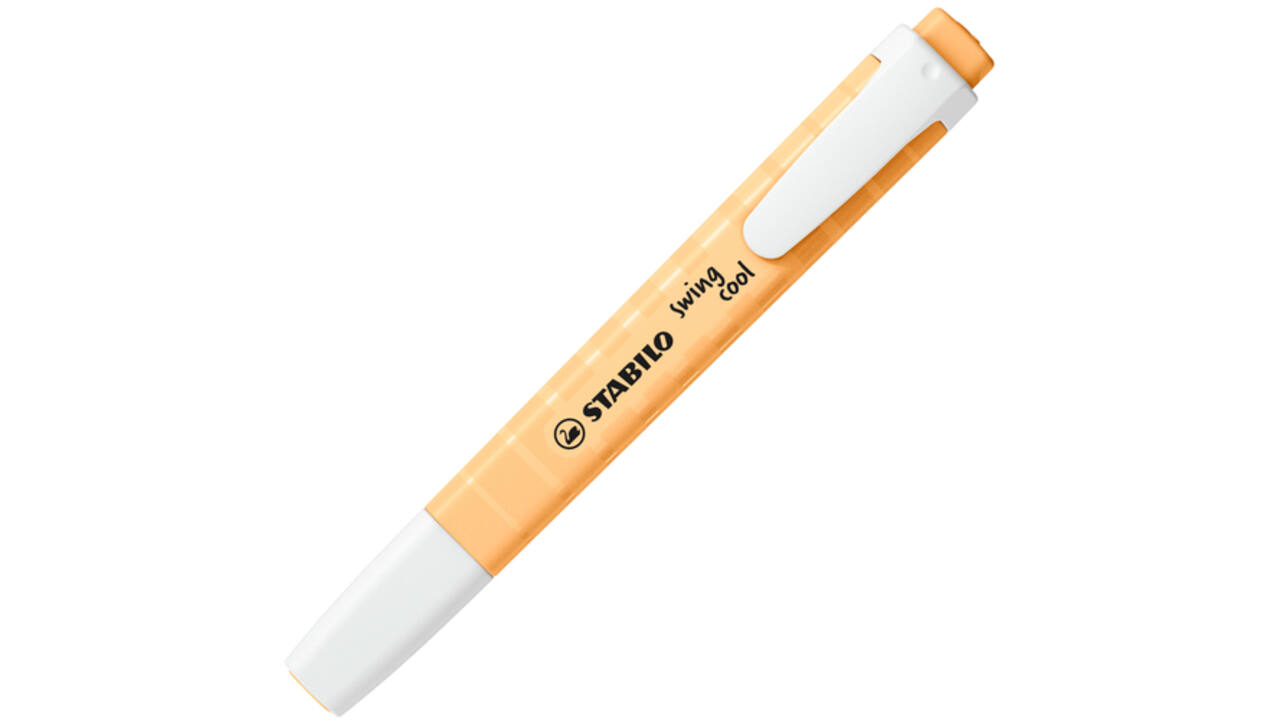 Markeerstift STABILO Swing cool 275/125 pastel zacht oranje