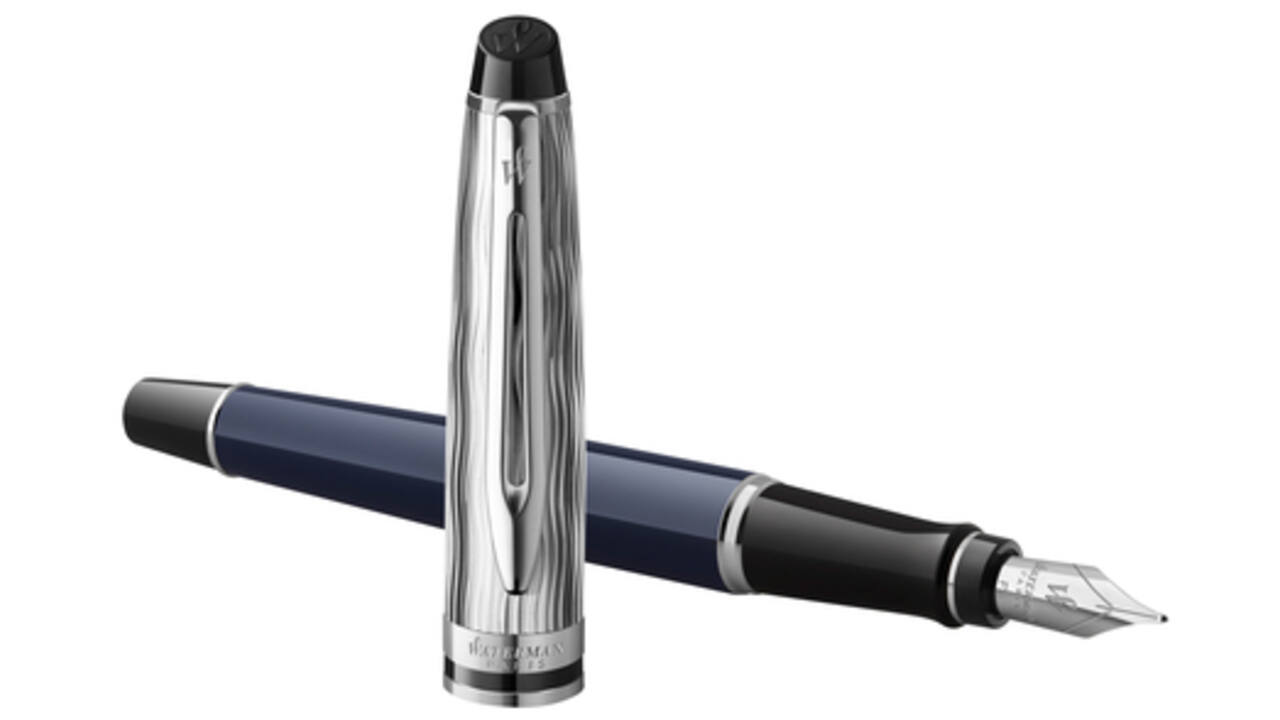 Vulpen Waterman Expert L'essence du blue lacquer CT fijn