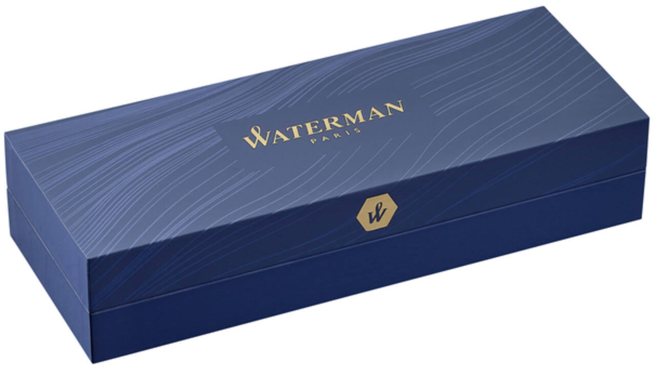 Rollerpen Waterman Hémisphère black lacquer GT fijn