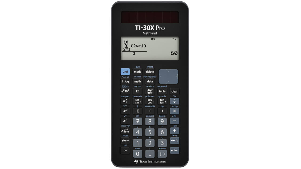 Rekenmachine TI-30X Pro MathPrint