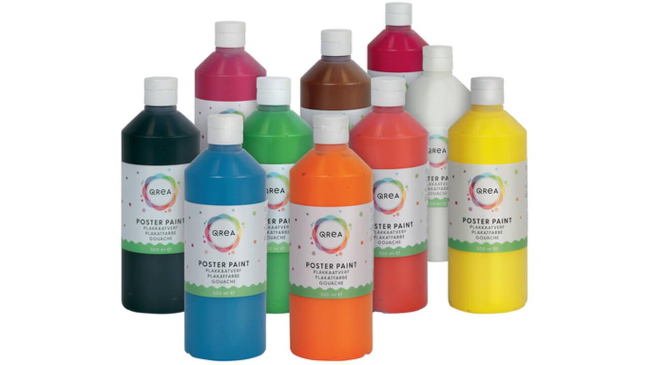 Plakkaatverf Qrea cyclaam 500ml