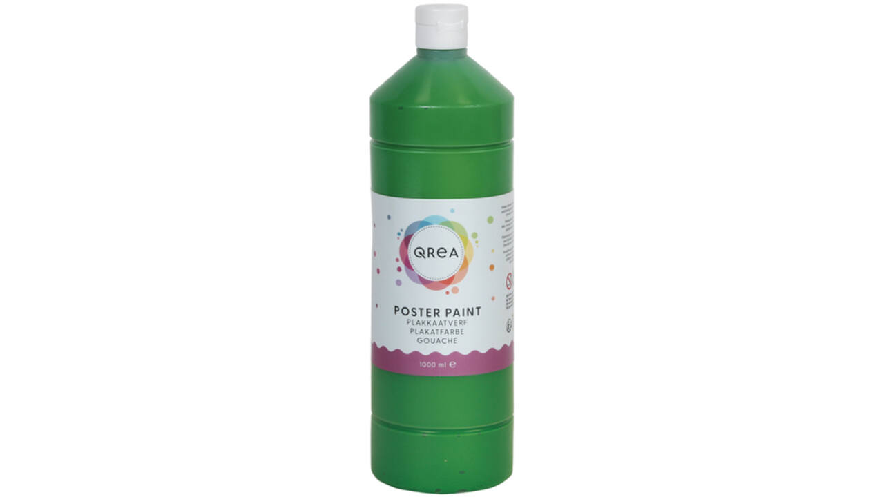 Plakkaatverf Qrea middengroen 1000ml