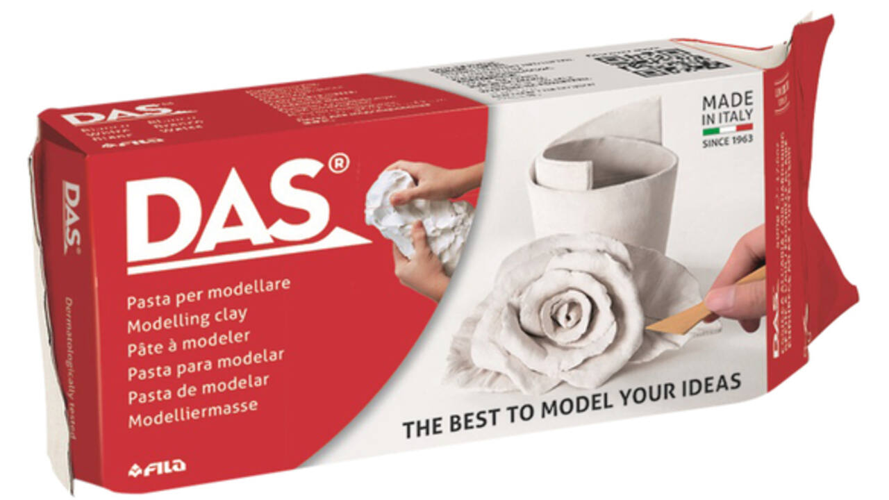 Klei DAS air hardening wit 1kg