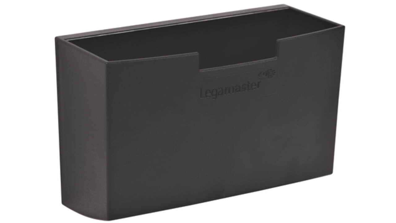Glasbord accessoirehouder Legamaster zwart