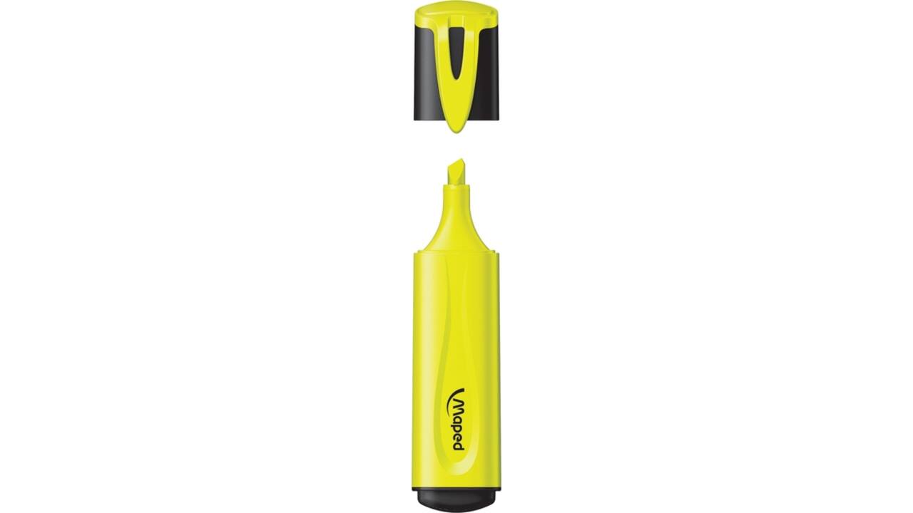 Markeerstift Maped set à 6 standaard kleuren