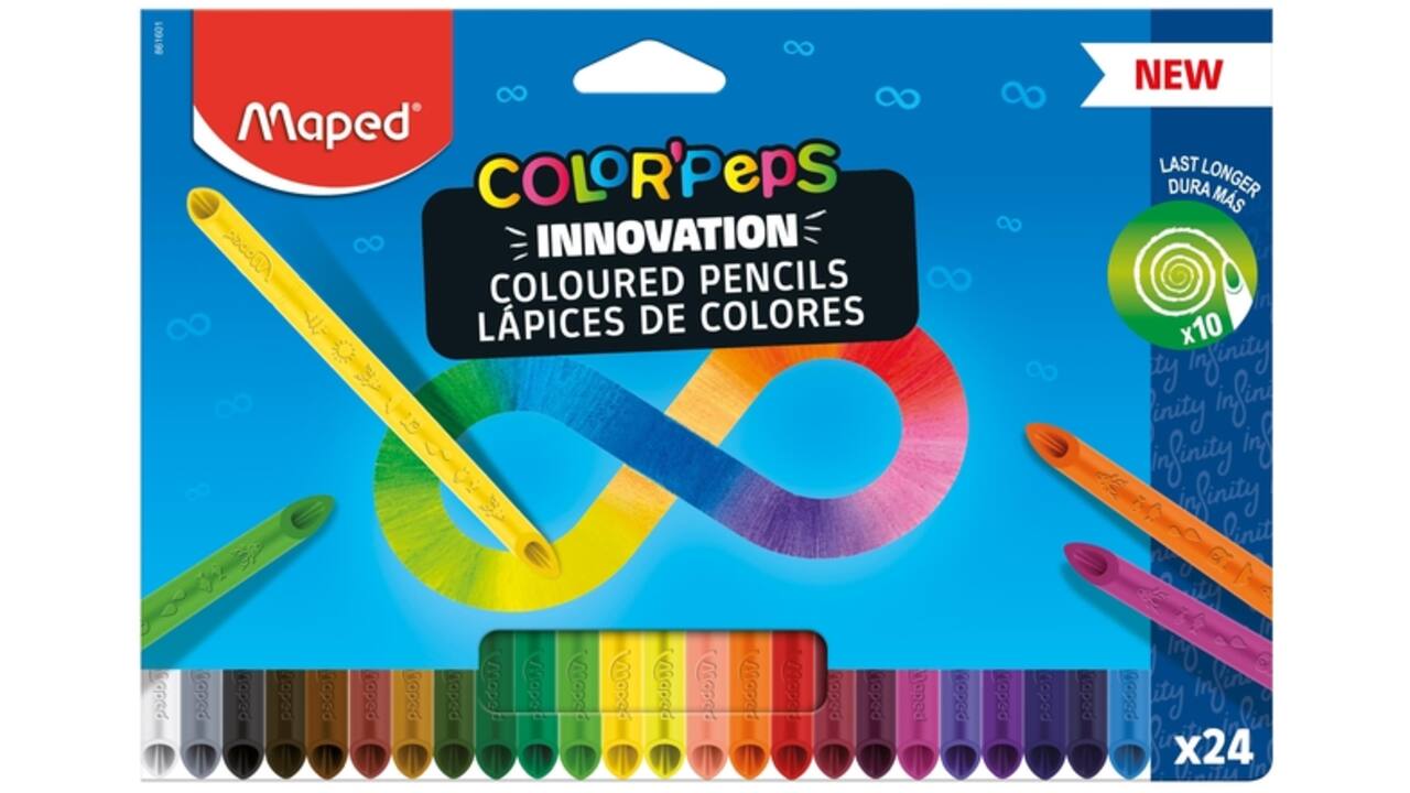 Kleurpotlood Maped Color'Peps Infinity doos à 24 kleuren