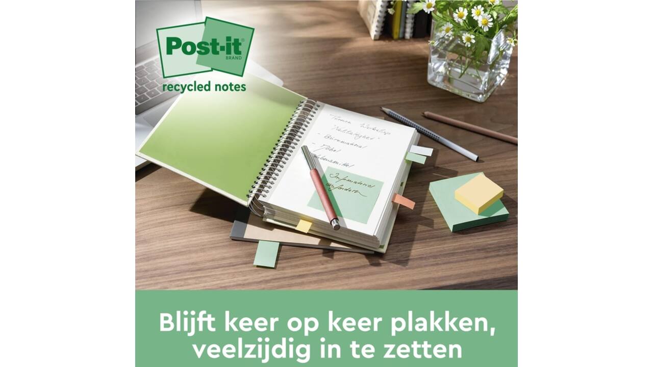 Memoblok Post-it 622 RSS12COL 47,6x47,6mm colour