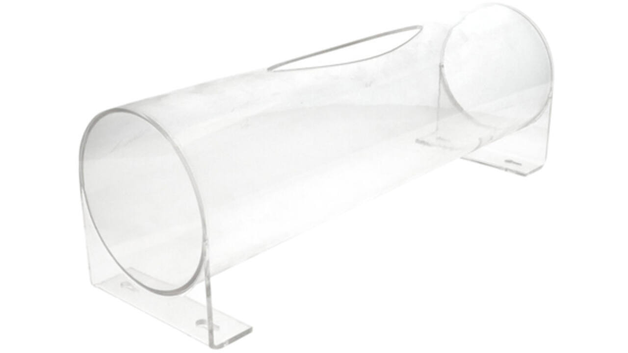 Wandhouder CMT tbv schort op rol 515x150mm transparant