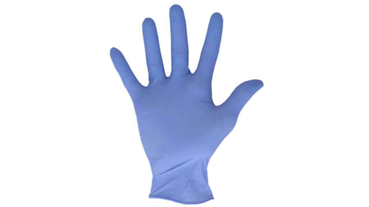 Handschoen CMT S soft nitril violet