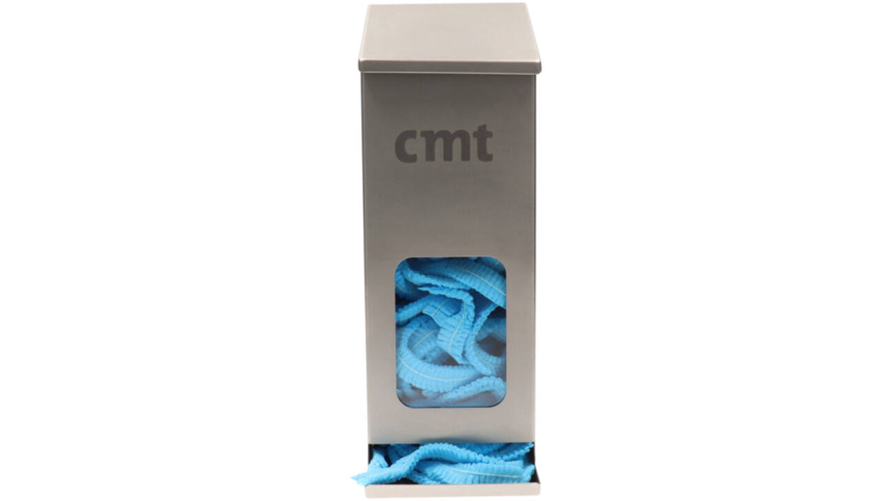 Haarnet CMT clip non-woven L 53cm PP blauw
