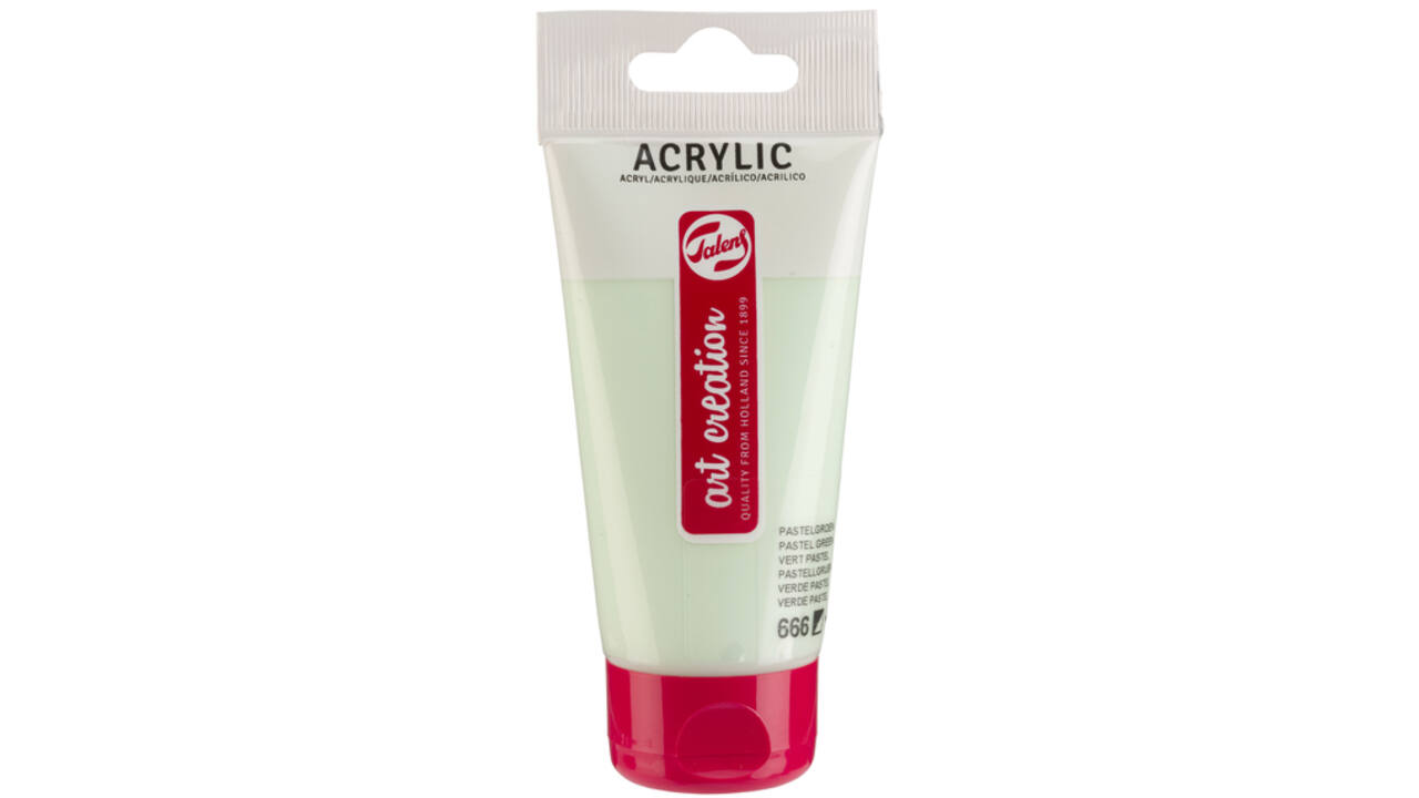 Acrylverf Talens Art Creation 666 pastelgroen tube à 75ml