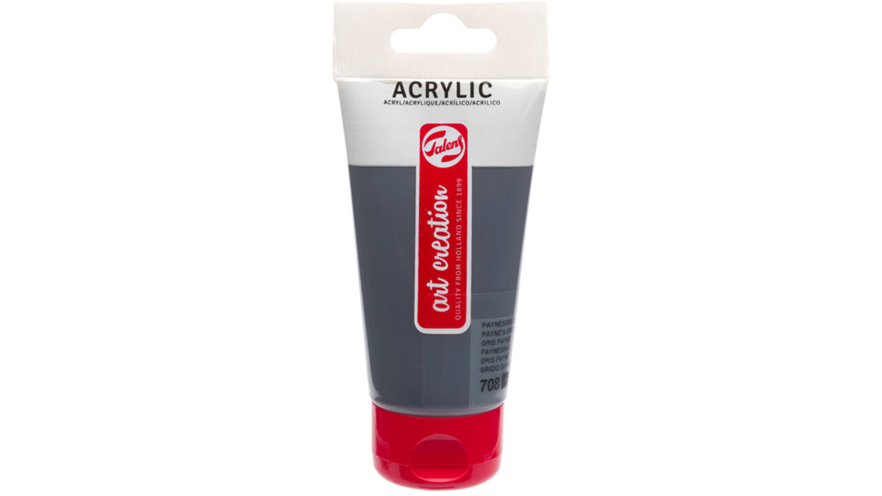 Acrylverf Talens Art Creation 708 paynesgrijs tube à 75ml