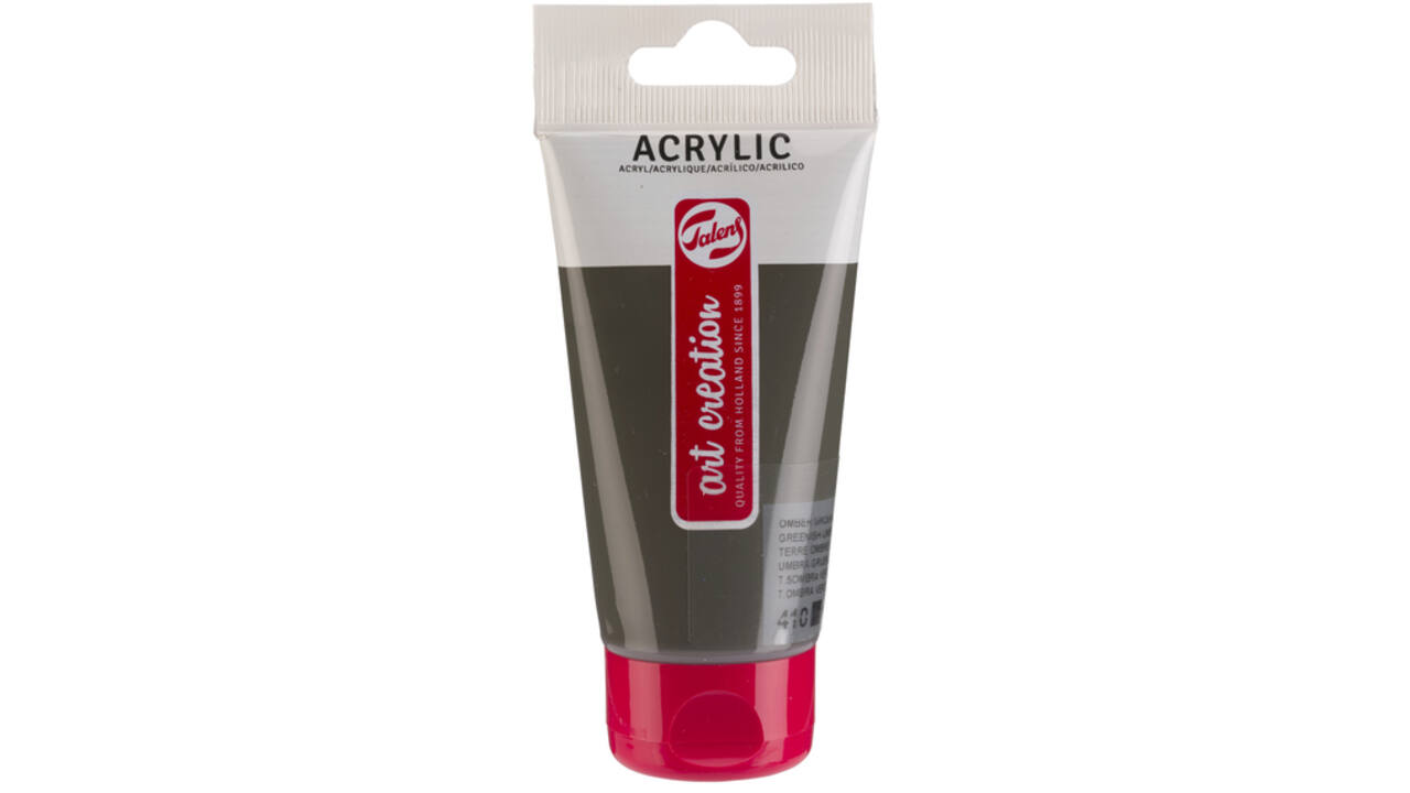 Acrylverf Talens Art Creation 410 omber groenachtig tube à 75ml