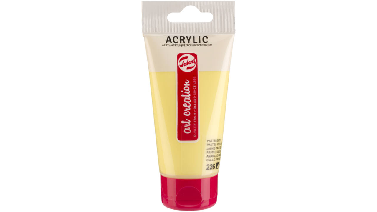 Acrylverf Talens Art Creation 226 pastelgeel tube à 75ml