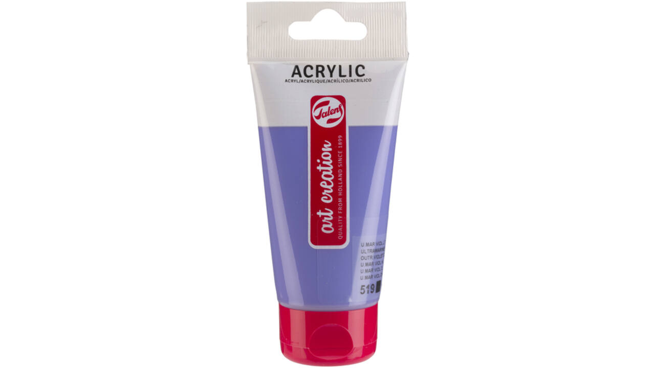 Acrylverf Talens Art Creation 519 ultramarijnviolet licht tube à 75ml