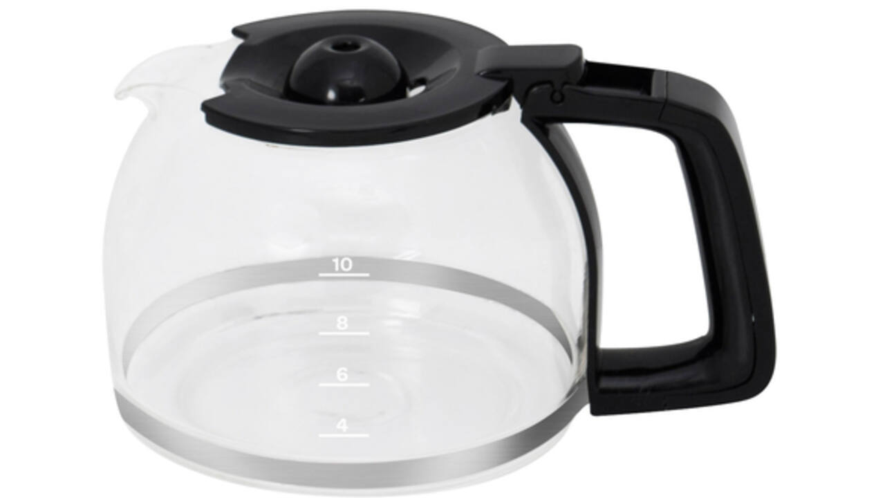 Koffiezetapparaat Inventum 1.25liter zwart met rvs