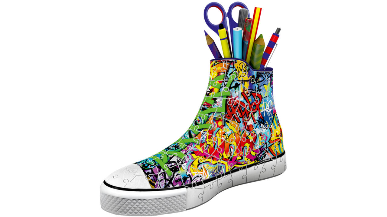 3D puzzel Ravensburger Sneaker Graffiti Style 54 stuks