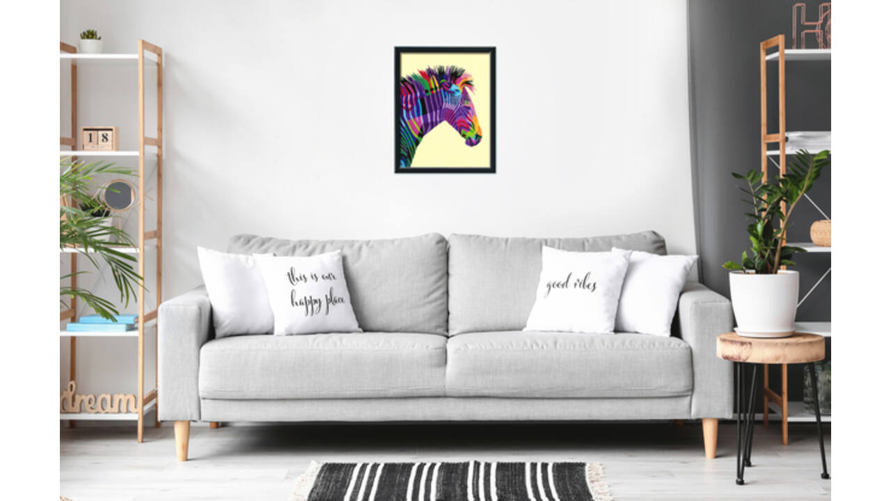 Schilderen op nummers CreArt Zebra
