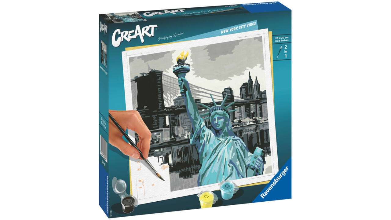 Schilderen op nummers CreArt New York City