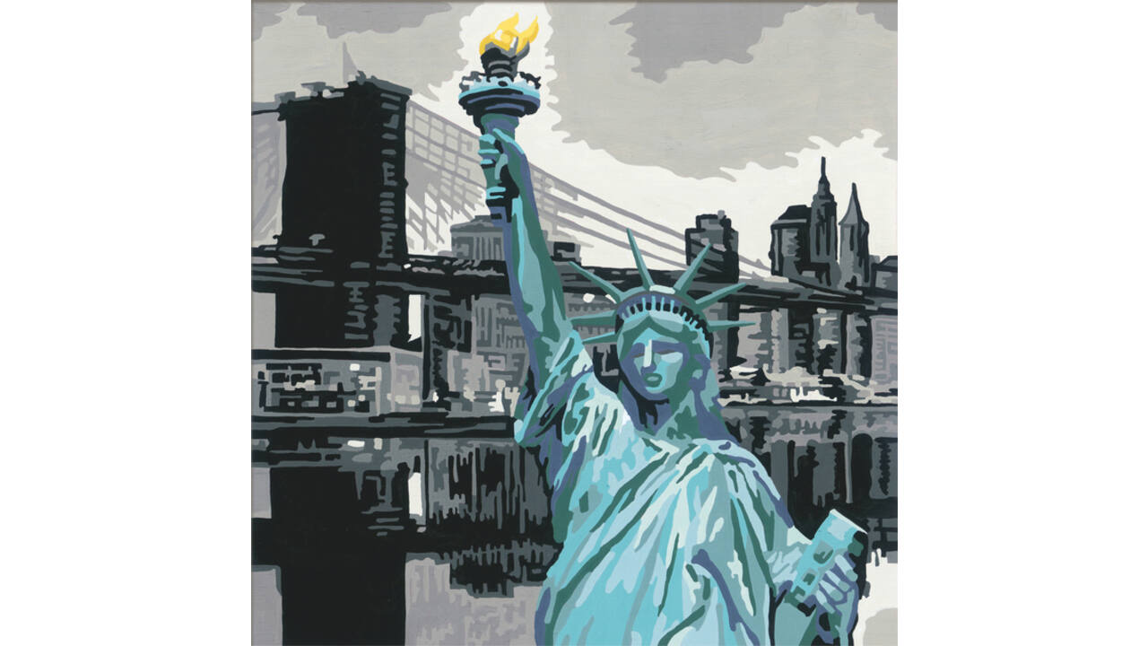 Schilderen op nummers CreArt New York City