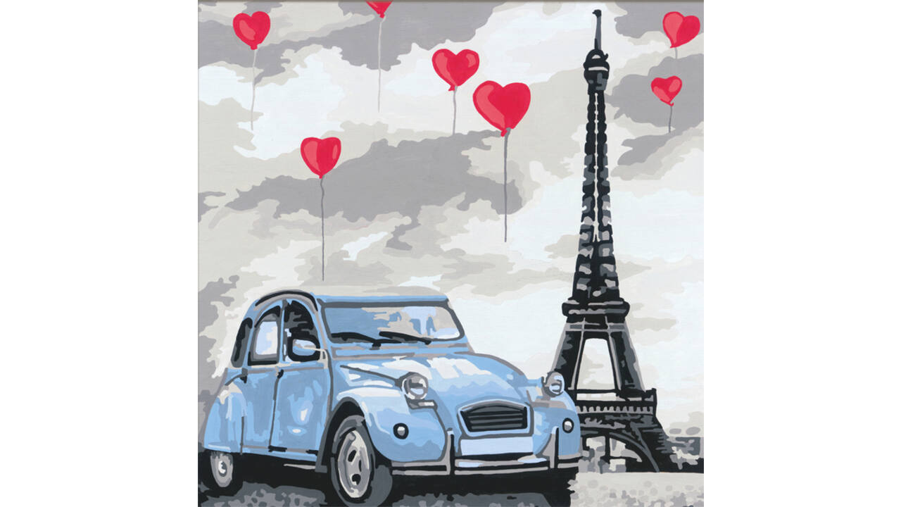 Schilderen op nummers CreArt Paris