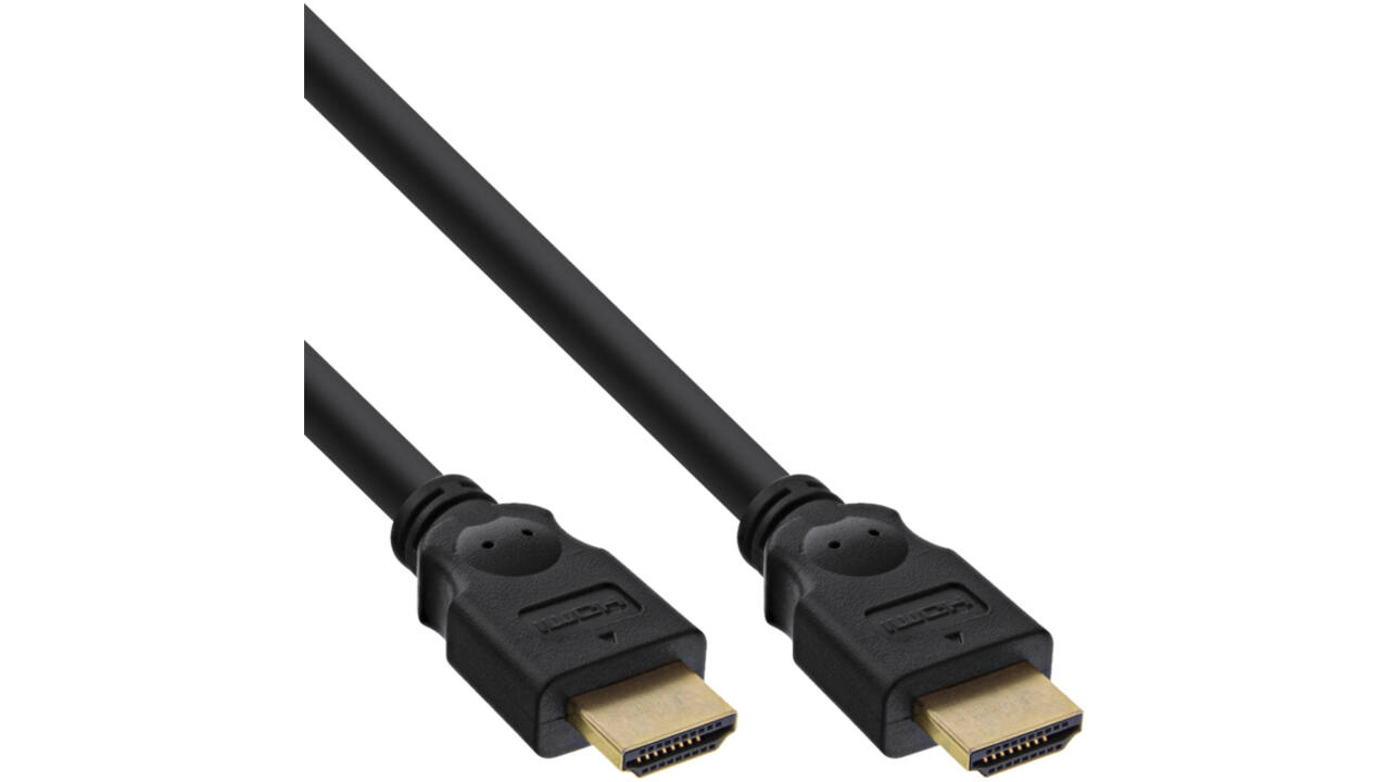Kabel inLine HDMI 1080P M-M 3 meter zwart